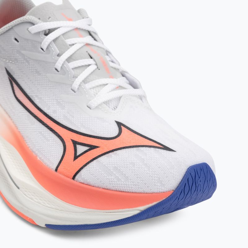 Női futócipő Mizuno Wave Rebellion Flash 3 white/striking coral/iris bloom 7