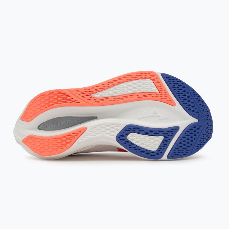 Női futócipő Mizuno Wave Rebellion Flash 3 fehér/striking coral/iris bloom Mizuno Wave Rebellion Flash 3 fehér/striking coral/iris bloom 4