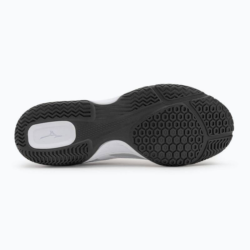 Mizuno Wave Exceed Tour 6 CC teniszcipő fehér/all aboard/fekete homok 4