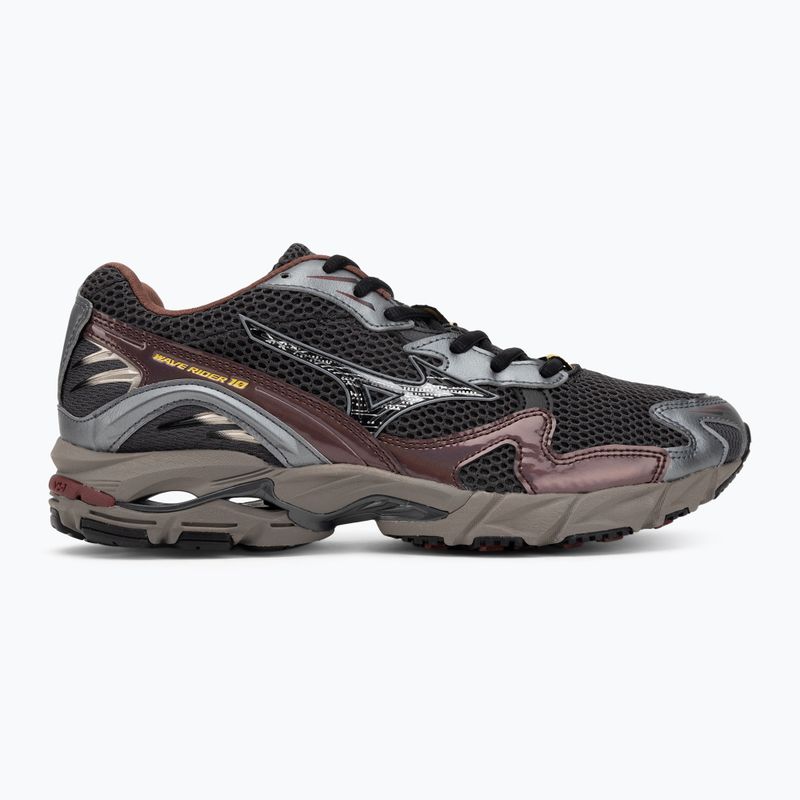 Mizuno Wave Rider 10 cipő black sand/black/chicory coffee 2