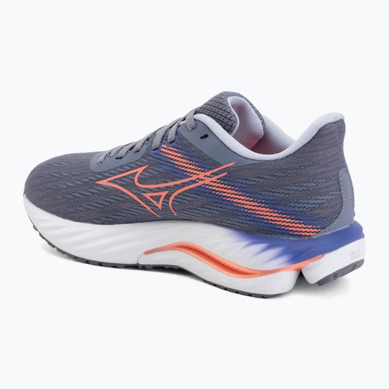 Női futócipő Mizuno Wave Inspire 21 blue granite/striking coral/irisbloom 3