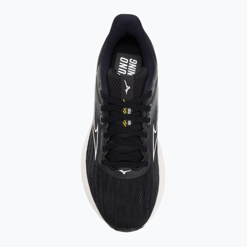 Női futócipő Mizuno Wave Inspire 21 fekete/fehér/vibrant sárga 5