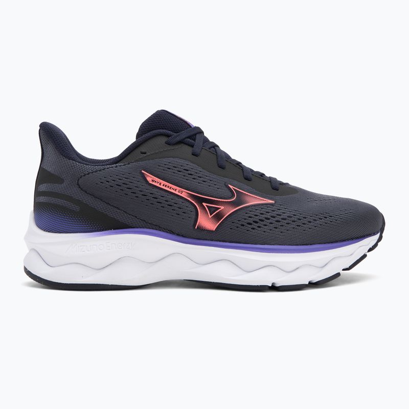 Női futócipő Mizuno Wave Serene 2 baritone blue/striking coral/irisbloom 2