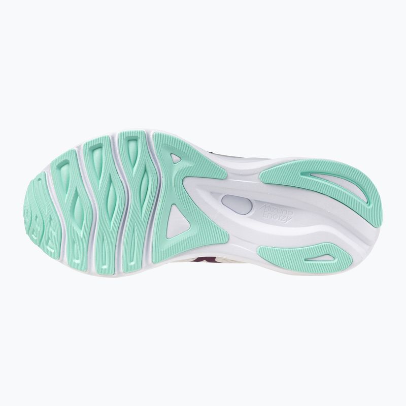 Női futócipő Mizuno Wave Serene 2 snow white/dark purple/ice green 11