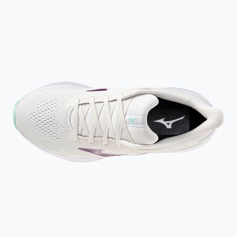Női futócipő Mizuno Wave Serene 2 snow white/dark purple/ice green 12