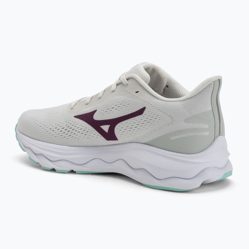Női futócipő Mizuno Wave Serene 2 snow white/dark purple/ice green 3
