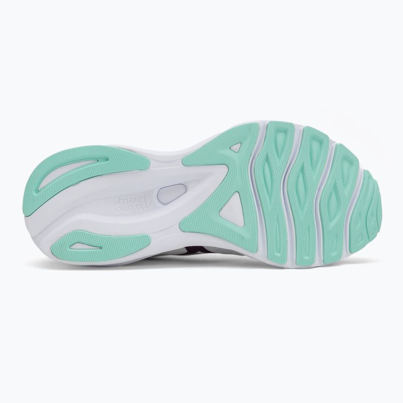 Női futócipő Mizuno Wave Serene 2 snow white/dark purple/ice green 4