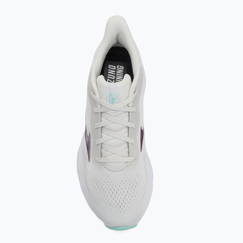Női futócipő Mizuno Wave Serene 2 snow white/dark purple/ice green 5