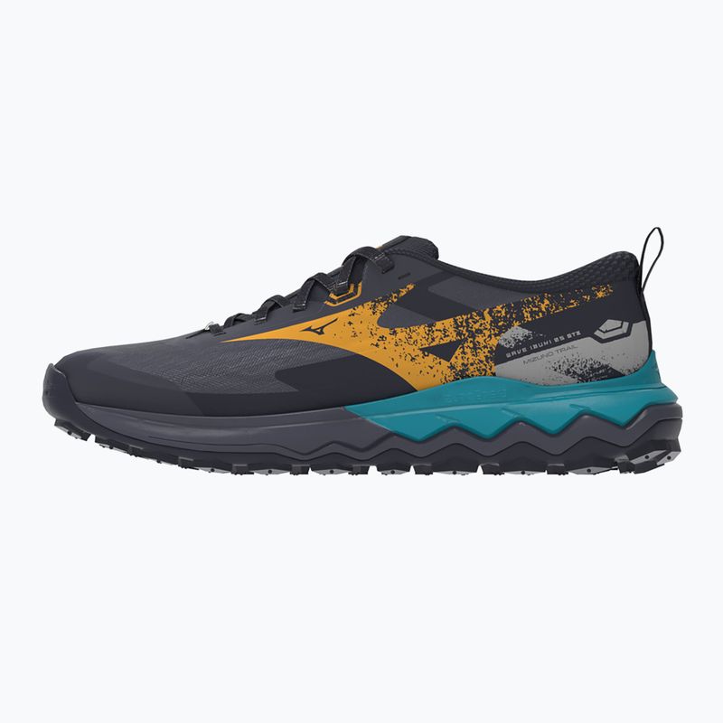 Férfi futócipő Mizuno Wave Ibuki 5 GTX odyssey szürke/citrus/baritone kék 8