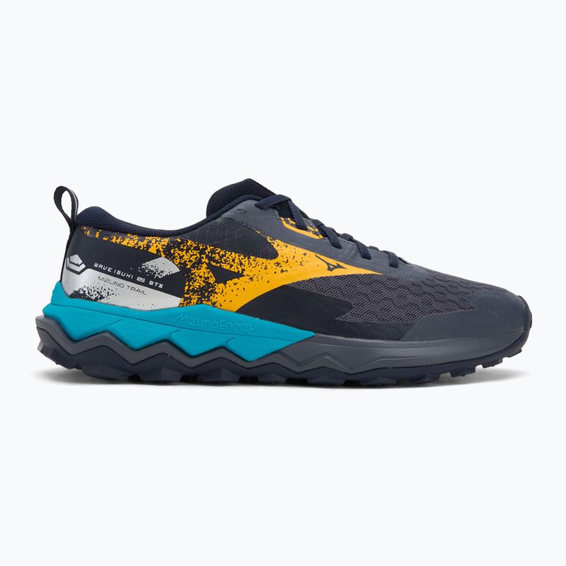 Férfi futócipő Mizuno Wave Ibuki 5 GTX odyssey szürke/citrus/baritone kék 2