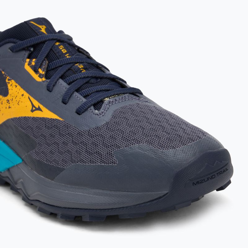 Férfi futócipő Mizuno Wave Ibuki 5 GTX odyssey szürke/citrus/baritone kék 7