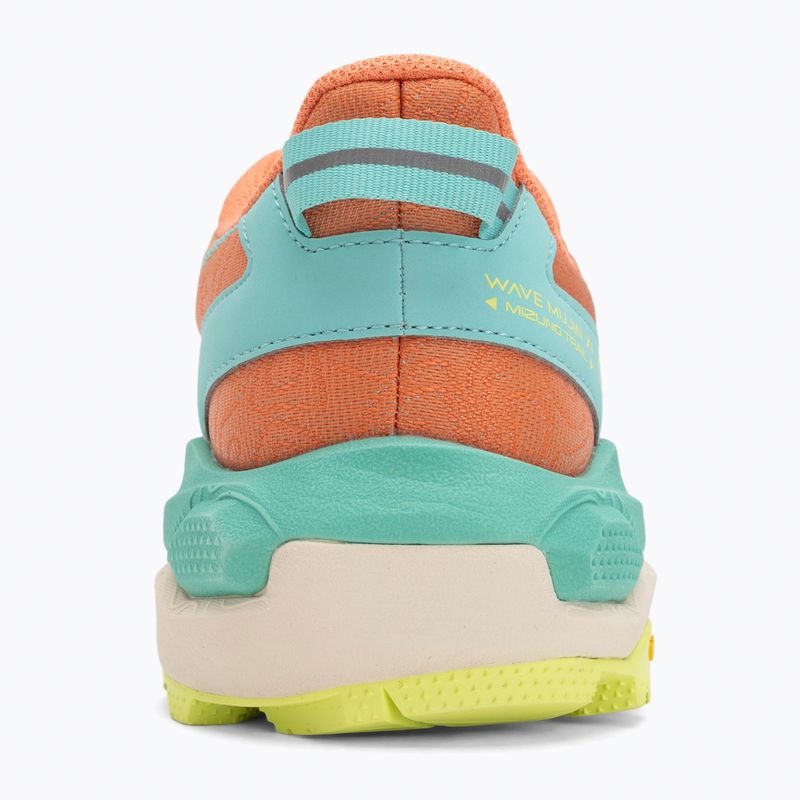 Női futócipő Mizuno Wave Mujin 11 fresh salmon/pristine/sharp green Mizuno Wave Mujin 11 friss lazac/pristine/sharp green 6