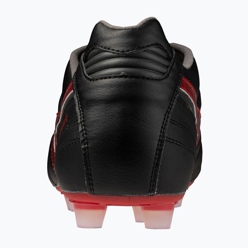 Férfi Mizuno Morelia II Elite FG futballcipő fekete/morelia 40. piros/fekete homok 10