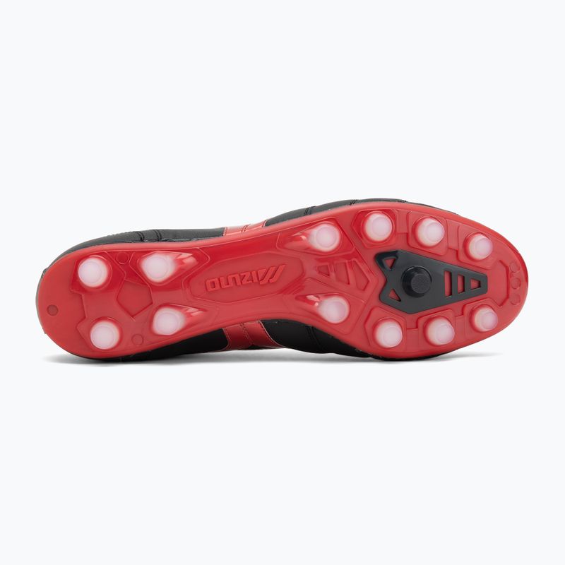Férfi Mizuno Morelia II Elite FG futballcipő fekete/morelia 40. piros/fekete homok 4