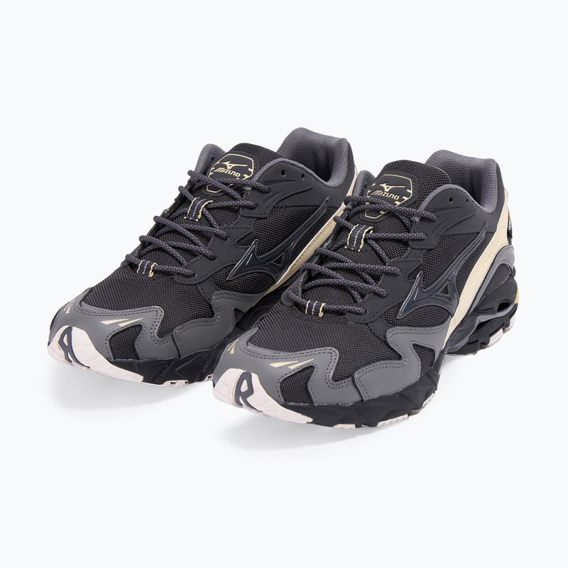 Férfi cipők Mizuno Wave Rider 10 Cordura black sand/quiet shade/banana crape 2