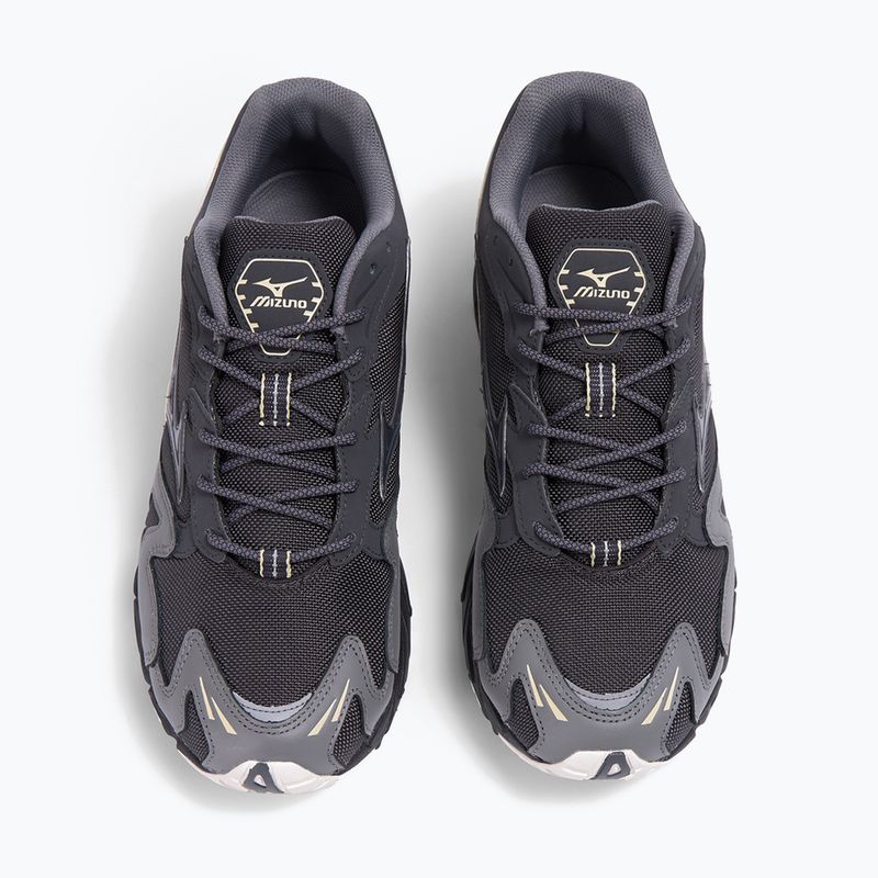 Férfi cipők Mizuno Wave Rider 10 Cordura black sand/quiet shade/banana crape 4