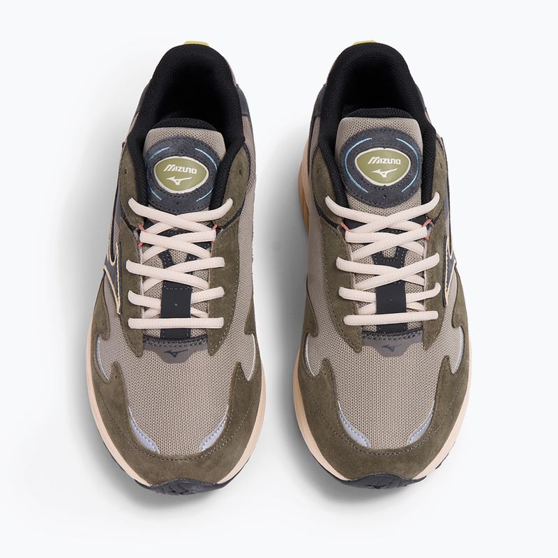 Férfi cipők Mizuno Wave Rider β vintage khaki/black sand/grape leaf 4