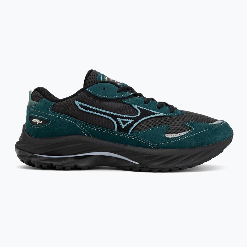 Férfi cipők Mizuno Wave Rider β black sand/black/deep teal 2