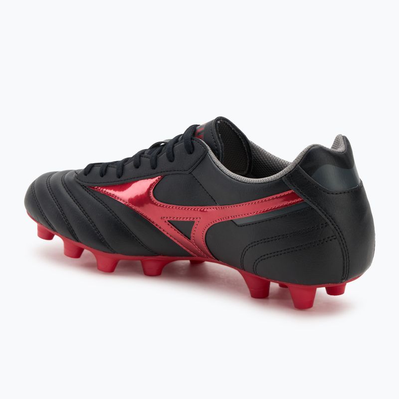 Mizuno Morelia II Club FG futballcipő fekete/morelia 40. piros/fekete homok 3
