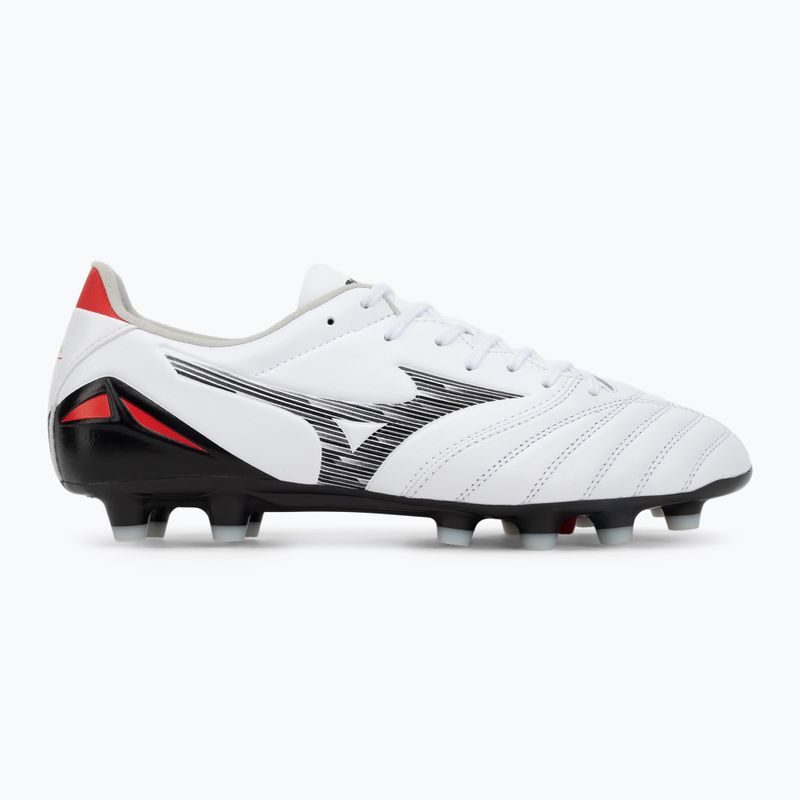 Férfi focicipő Mizuno Morelia Neo IV Pro MD white/black/chinese red 2