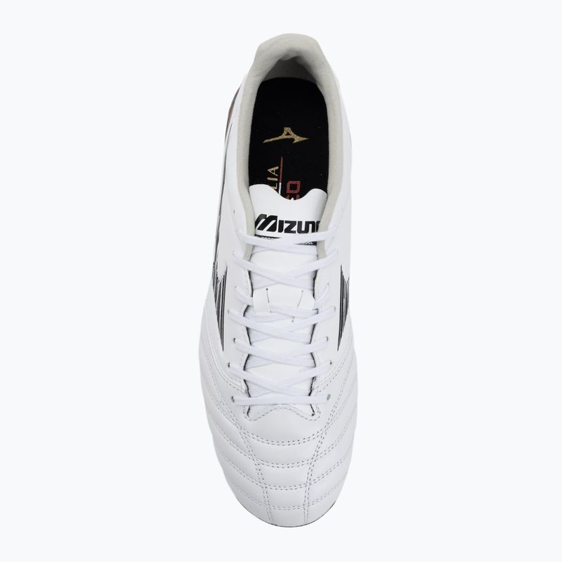 Férfi focicipő Mizuno Morelia Neo IV Pro MD white/black/chinese red 5