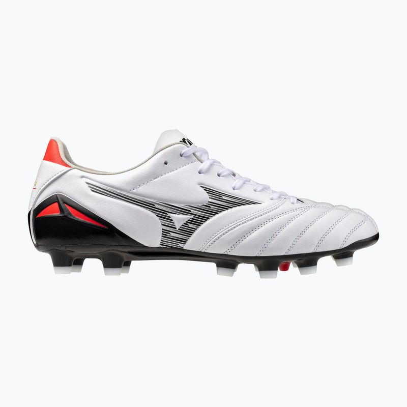 Férfi focicipő Mizuno Morelia Neo IV Pro MD white/black/chinese red 8