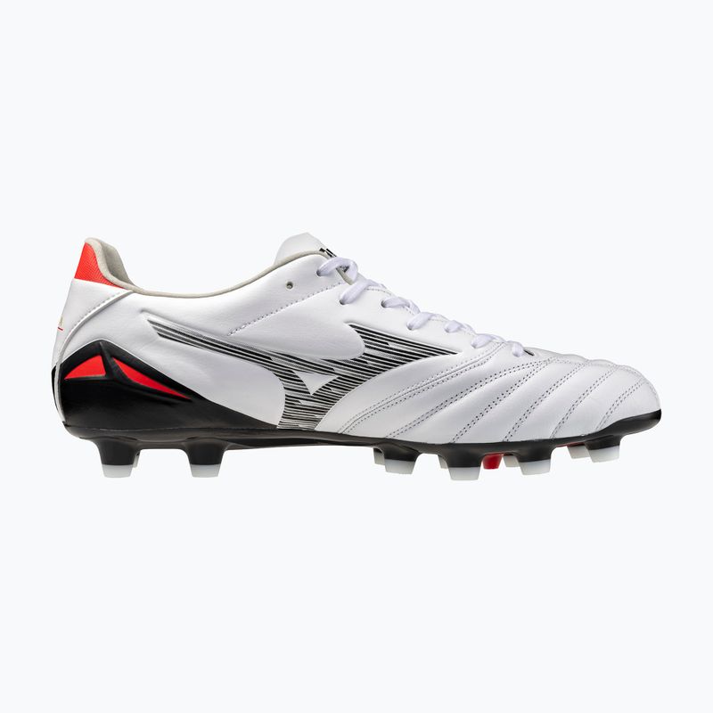 Férfi focicipő Mizuno Morelia Neo IV Pro MD white/black/chinese red 9
