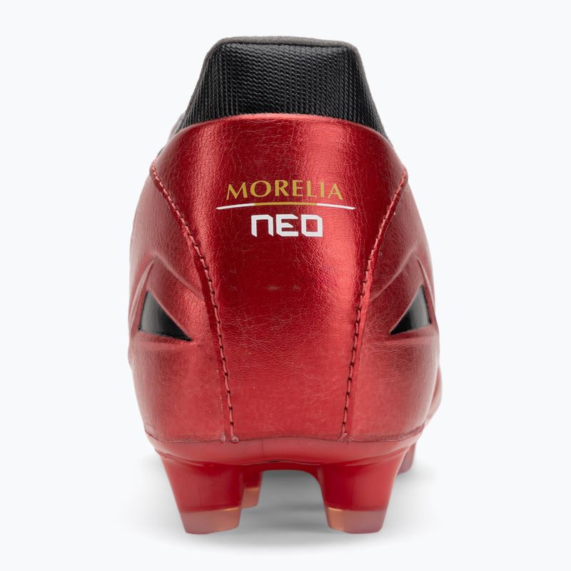 Férfi Mizuno Morelia Neo IV Pro MD labdarúgócipő 40. piros/fehér/fekete 6