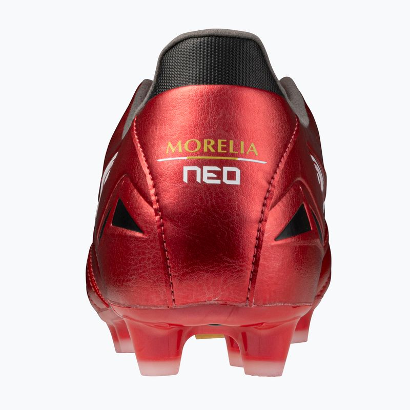 Férfi Mizuno Morelia Neo IV Pro MD labdarúgócipő 40. piros/fehér/fekete 10