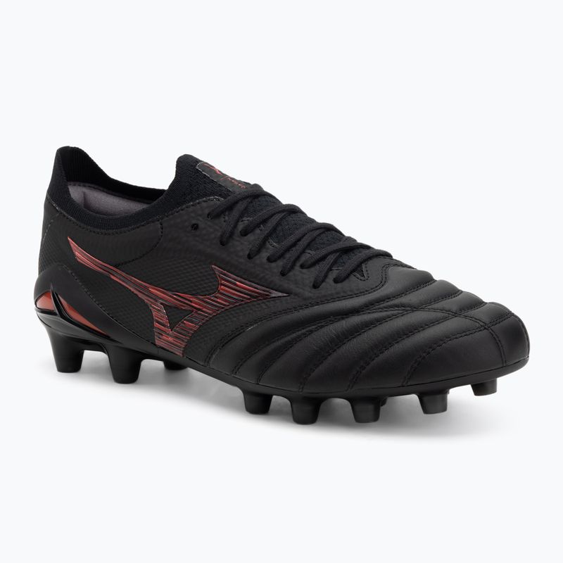 Férfi futballcipő Mizuno Morelia Neo IV β Japan Fg black/morelia 40th red/black