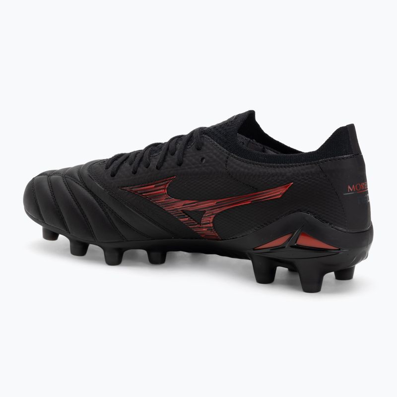 Mizuno Morelia Neo IV β Japán Md fekete/morelia 40. piros/fekete férfi futballcipő 3