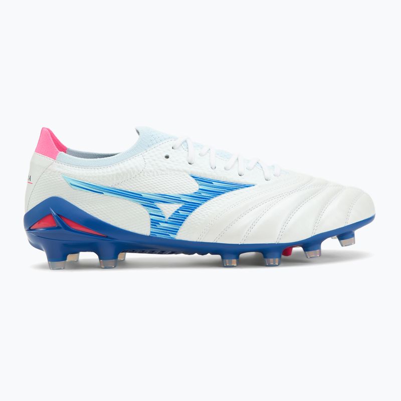 Férfi focicipő Mizuno Morelia Neo IV β Japan Md white/tanager turquoise/pink tetra 2