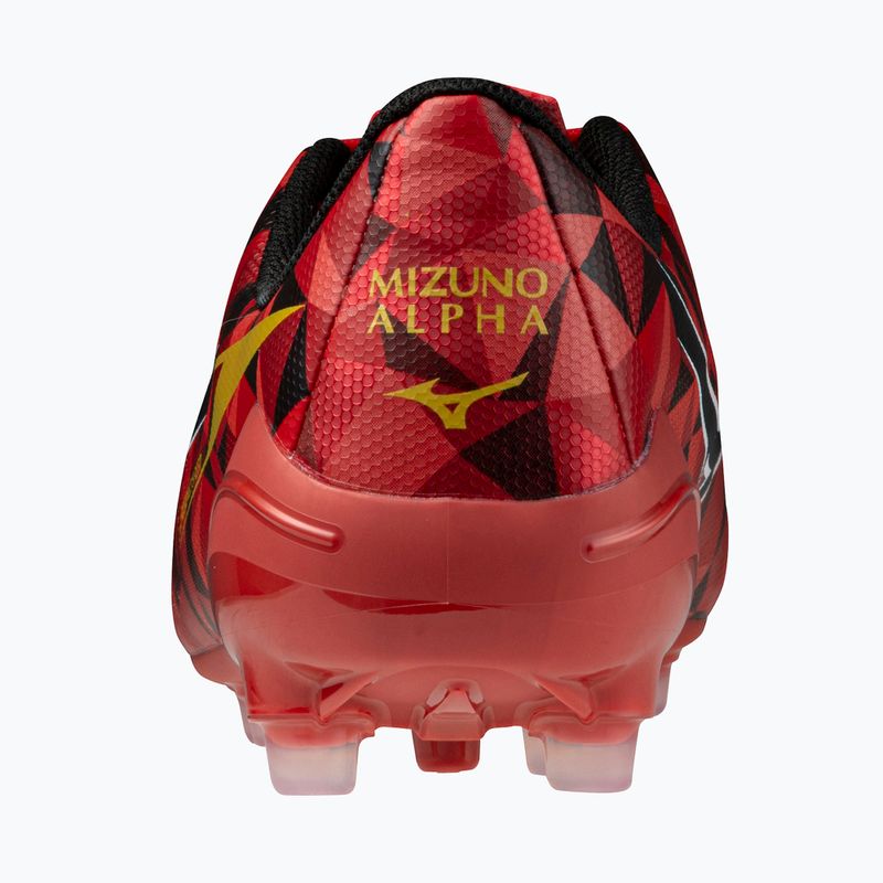 Mizuno Alpha II Select AG morelia 40. piros/fekete/arany futballcipő 3