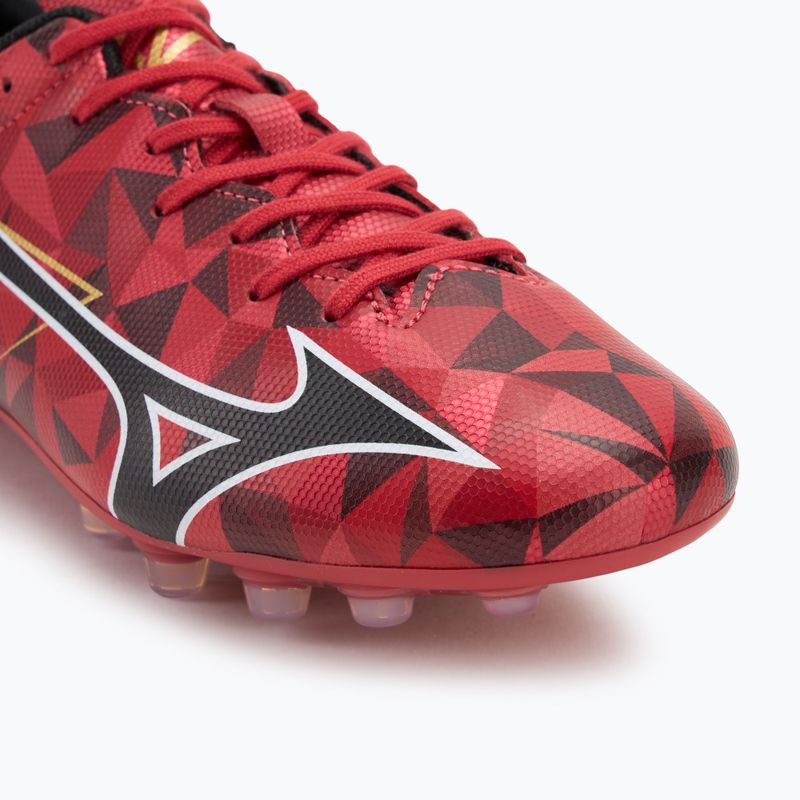 Mizuno Alpha II Select AG morelia 40. piros/fekete/arany futballcipő 7