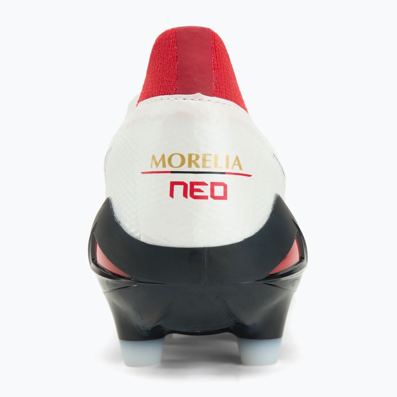 Férfi focicipő Mizuno Morelia Neo IV Β Elite MD White/Black/Chinese Red 6