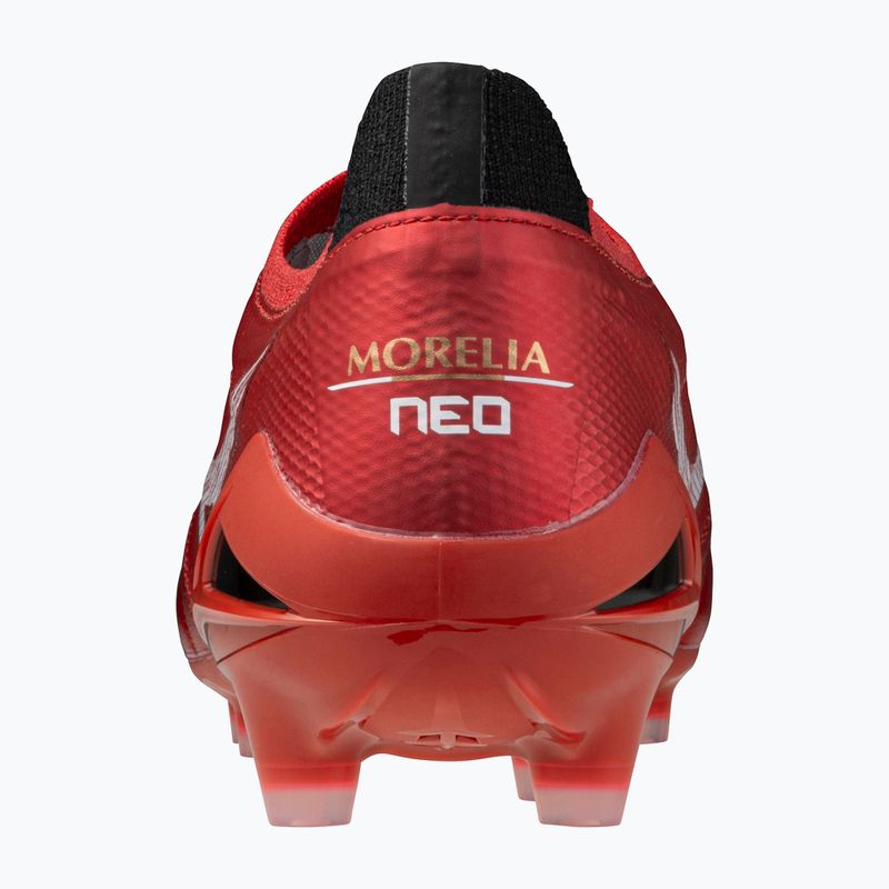Mizuno Morelia Neo IV Β Elite MD férfi futballcipő 40. piros/fehér/fekete 10