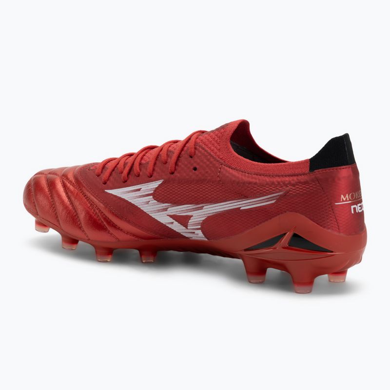 Mizuno Morelia Neo IV Β Elite MD férfi futballcipő 40. piros/fehér/fekete 3
