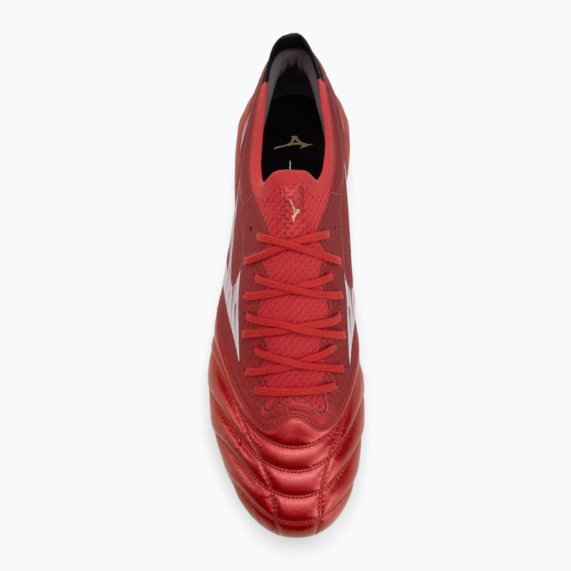 Mizuno Morelia Neo IV Β Elite MD férfi futballcipő 40. piros/fehér/fekete 5