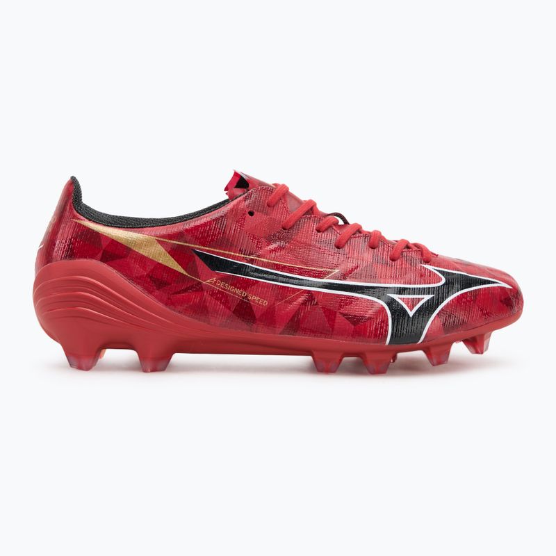 Férfi futballcipő Mizuno α II Japan Md morelia 40. piros/fekete/arany 2