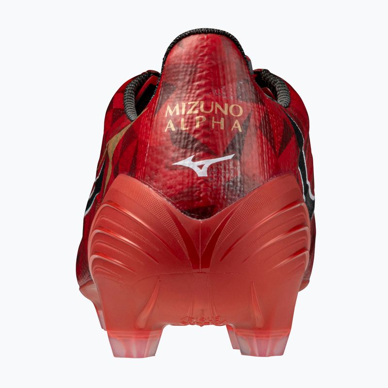Férfi futballcipő Mizuno α II Japan Md morelia 40. piros/fekete/arany 3