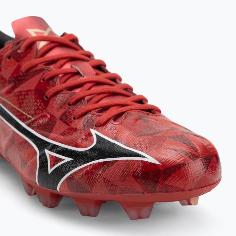 Férfi futballcipő Mizuno α II Pro Md morelia 40. piros/fekete/arany 7