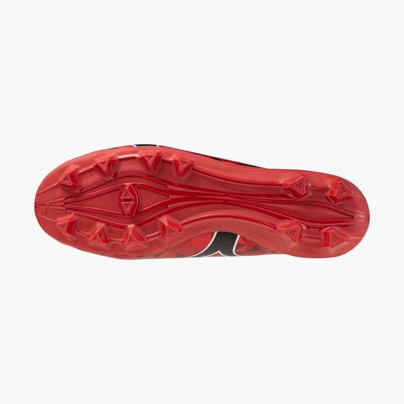 Mizuno α II Select Md morelia 40. piros/fekete/arany futballcipő 4