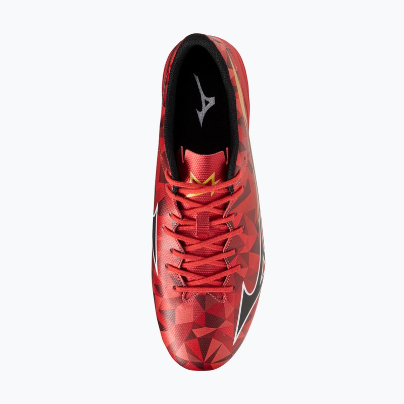Mizuno α II Select Md morelia 40. piros/fekete/arany futballcipő 5