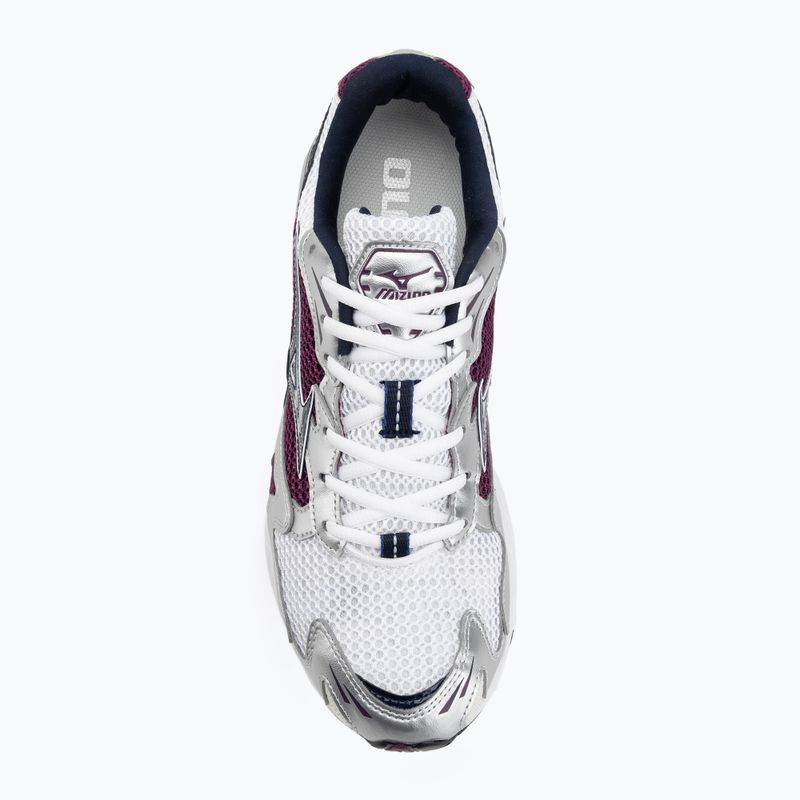 Mizuno Wave Rider 10 futócipő white/baritone blue/dark purple 5