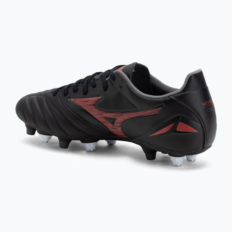 Férfi Mizuno Morelia Neo IV Pro Mix fekete/morelia 40. piros/fekete futballcipő 3