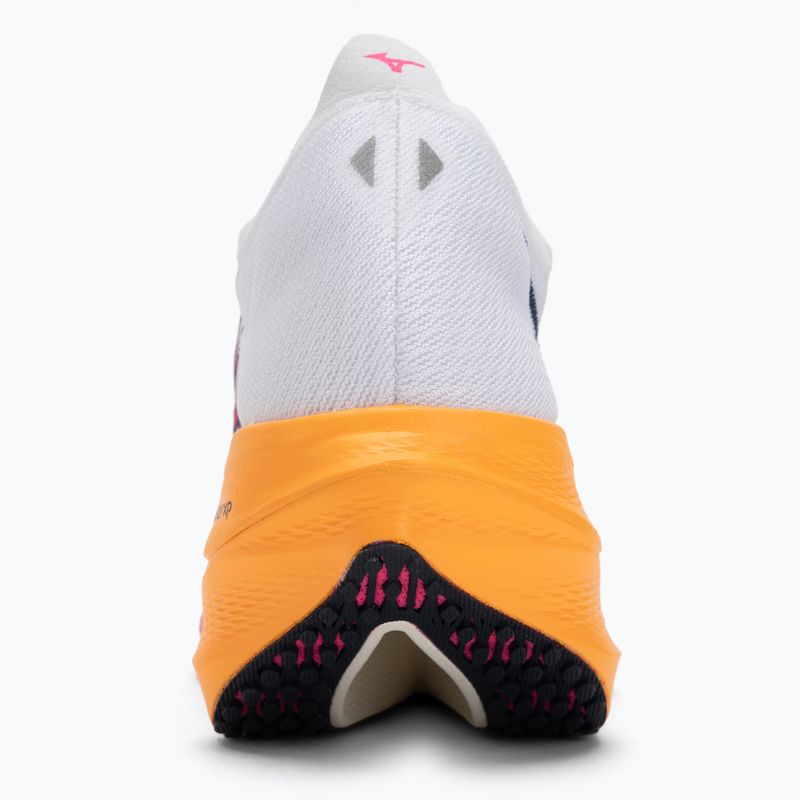Mizuno Wave Rebellion Pro 3 futócipő fehér/rózsaszín tetra/tang narancssárga 6