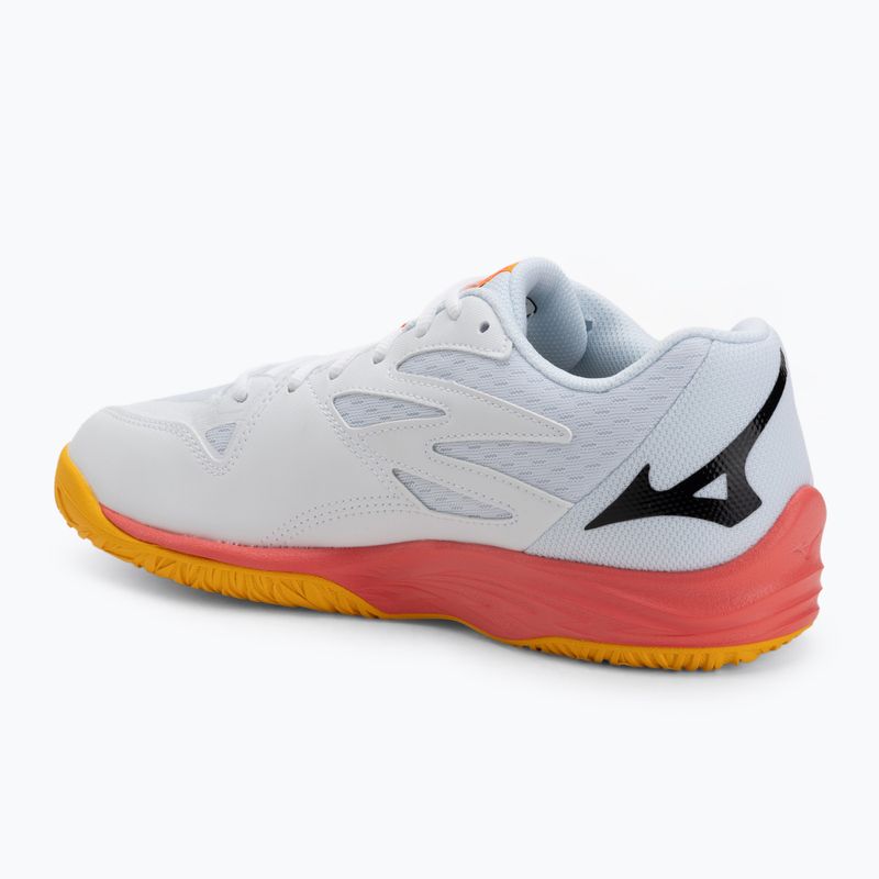 Mizuno Thunder Blade Z fehér/tüzes korall 2/citrus röplabdacipő 3