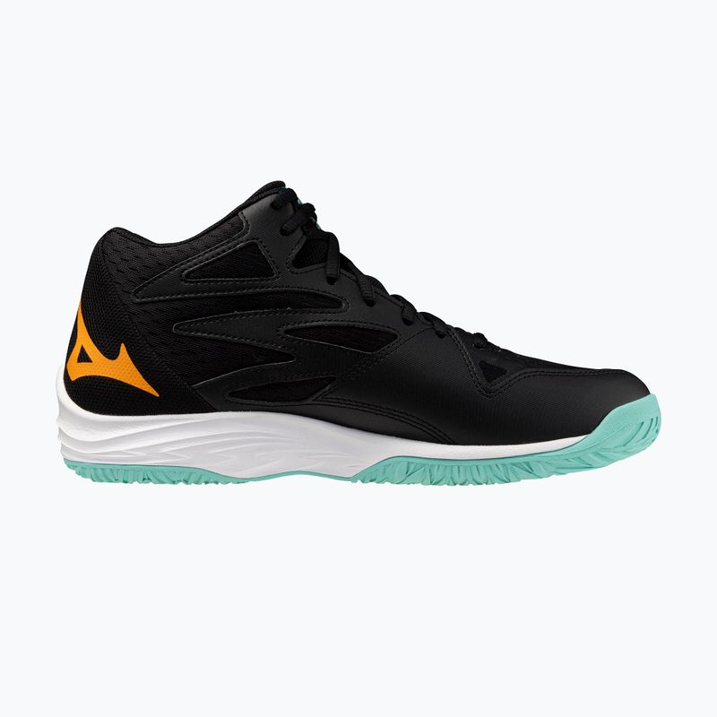 Mizuno Thunder Blade Z Mid röplabdacipő fekete/angol/jégzöld 2