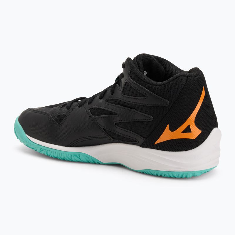 Mizuno Thunder Blade Z Mid röplabdacipő fekete/angol/jégzöld 3