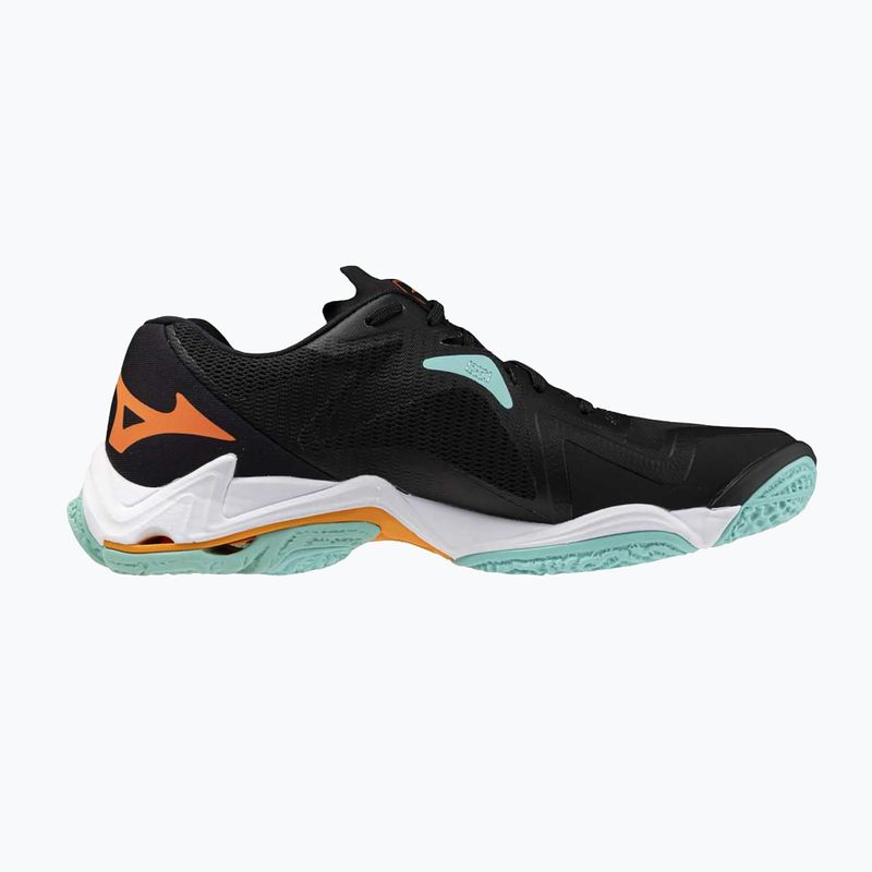 Mizuno Wave Lightning Z8 röplabda cipő fekete/angol/jégzöld 2